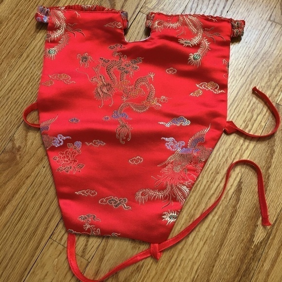 Vintage Infant Baby Girls Red Top - Picture 3 of 12